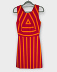 Karen Millen Stripe Dress - 10