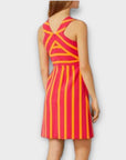Karen Millen Stripe Dress - 10