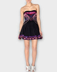 Karen Millen Tribal Print Tutu Mini Dress - 6