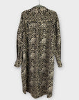 Karen by Simonsen Delia Animal Print Oversized Shirt Dress - S/M