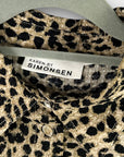 Karen by Simonsen Delia Animal Print Oversized Shirt Dress - S/M