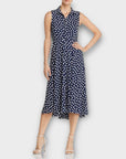 Kate Spade Cloud Print Midi Dress - 10