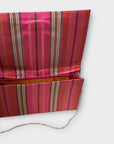 Kate Spade Stripe Satin Vintage Canvas Bag