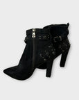 Kazar Suede Heeled Ankle Boots - 6/39