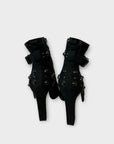 Kazar Suede Heeled Ankle Boots - 6/39