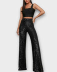 Kyla Sequin Trousers - M
