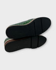 L.K. Bennett Croc Effect Flats - 2/35