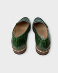 L.K. Bennett Croc Effect Flats - 2/35