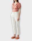 LK Bennett Bree Pinstripe Trousers - 10
