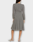 LK Bennett Edel Spot Print Dress - 16