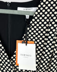 LK Bennett Edel Spot Print Dress - 16