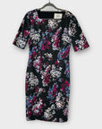 LK Bennett Floral Debra Cotton Dress - 10