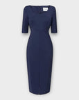 LK Bennett Lander Fitted Seamed Dress - 6