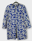 LK Bennett Lyda Floral Jacquard Coat - S