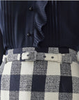 LK Bennett Maren Check Pencil Skirt - 12