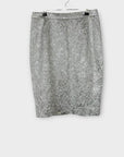 LK Bennett Metallic Pencil Skirt - 12