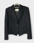 LK Bennett Wool Pinstripe Blazer - 10