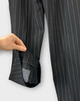 LK Bennett Wool Pinstripe Trousers - 10