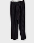 LK Bennett Wool Pinstripe Trousers - 10