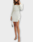 Lavish Alice Embellished Mini Dress - 8