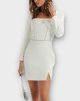 Lavish Alice Embellished Mini Dress - 8