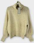 Lennon Courtney & Kilkenny Basket Oversized Neck Knit Jumper - S