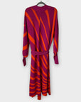 Lennon Courtney & Kilkenny Stripe Knit Cardigan - 12/14 (M)