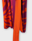 Lennon Courtney & Kilkenny Stripe Knit Cardigan - 12/14 (M)
