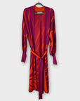Lennon Courtney & Kilkenny Stripe Knit Cardigan - 12/14 (M)