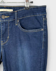 Levis 711 Mid Rise Skinny Jeans - 12 (31/32)