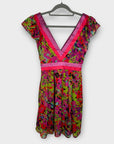 Lipsy Floral Mini Dress - 6/8
