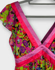 Lipsy Floral Mini Dress - 6/8