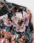 Lipsy Velvet Floral Blouse - 10