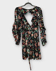 Liquorish Floral Wrap Dress - 14