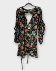 Liquorish Floral Wrap Dress - 14