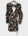 Liquorish Floral Wrap Dress - 14