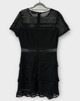 Liquorish Layered Lace Dress - 12