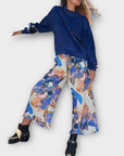 Lollys Laundry Estrid Floral Trousers - 12/14 (M)