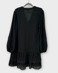 Love & Roses Dobby Drop Waist Dress - 12/14