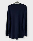 Lucy Nagle Long Button Merino Wool Cardigan - 14/16 (L)