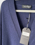 Lucy Nagle Long Button Merino Wool Cardigan - 14/16 (L)