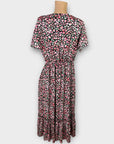 Luna Floral Midi Dress - S/M