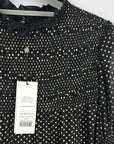 ME + EM Polka Dot Oversized Swing Blouse - 10/12