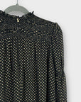 ME + EM Polka Dot Oversized Swing Blouse - 10/12