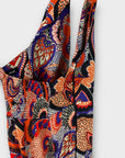 ME + EM Vibrant Paisley Print Halterneck Maxi Dress - 14
