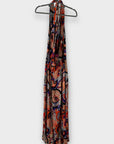 ME + EM Vibrant Paisley Print Halterneck Maxi Dress - 14