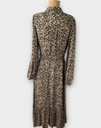 M&S Animal Print Midi Dress - 12