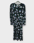 M&S Floral Midi Dress - 10