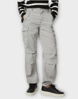M&S Lyocell Rich Cargo Straight Leg Trousers - 14