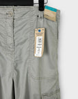 M&S Lyocell Rich Cargo Straight Leg Trousers - 14